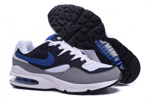 Nike Air Max 94 Returns Men Running Shoes Black Grey White Blue 747997-005