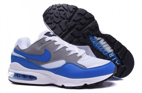 Nike Air Max 94 Returns Men Running Shoes White Grey Royal Blue 747997-008