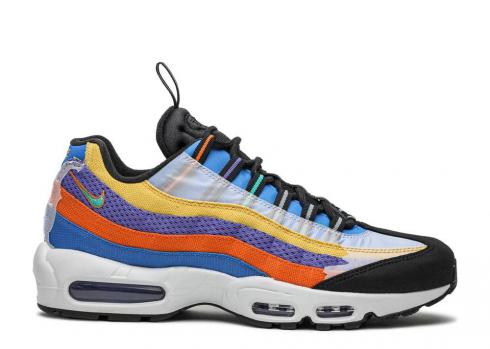 Nike Air Max 95 Nero History Month Multi Color Photo Verde Polvere Kinetic CT7435-901