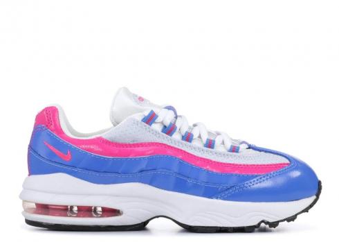 Nike Air Max 95 Le Ps Roze Flamingo Dusting Platina Zwart Zuiver Wit 310831-110