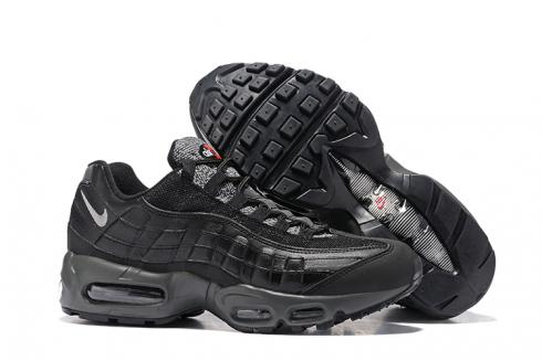 Nike Air Max 95 Pure Black Herren Laufschuhe Sneakers Trainer 749766-065
