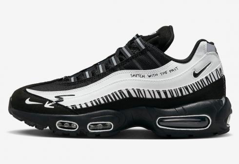 Nike Air Max 95 SP Future Movement Sketch With The Past Белый Черный DX4615-100