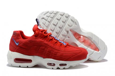 Nike Air Max 95 Essential Hommes Femmes Chaussures De Mode Casual Rouge