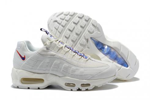 Nike Air Max 95 Essential Heren Dames Casual Mode Schoenen Wit Rood