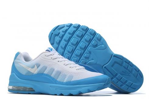 Nike Air Max Invigor Print Preto Branco Azul Masculino Sapatos NIB 749688-014