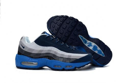 Nike Air Max 95 KPU Navy Blue Black Gray White Men Running Shoes Sneakers