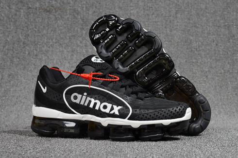 Nike Air Max 95 VaporMax Chaussures de course Noir Tout Blanc