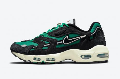 Nike Air Max 96 II ใช้ครั้งแรก Pine Green Black Sail DB0245-300