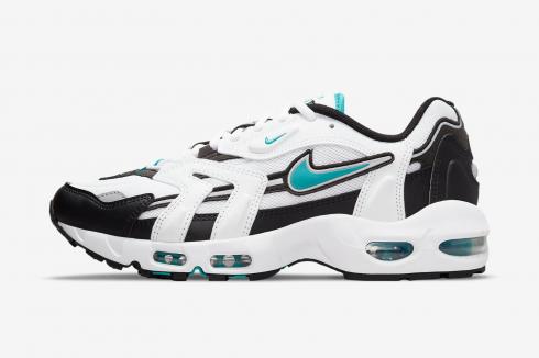 Nike Air Max 96 II Mystic Teal White Black Reflect Silver CZ1921-101