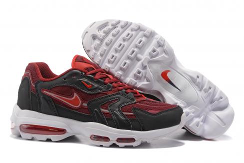 Nike Air Max 96 black red white Men Running Shoes