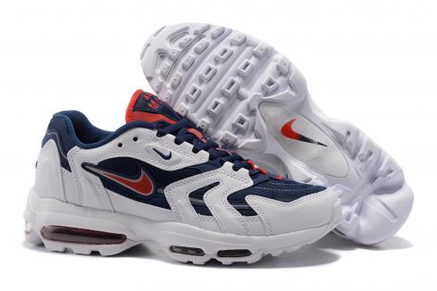 Nike Air Max 96 blue white red Men Running Shoes