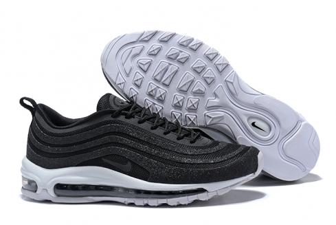 Nike Air Max 97 Men Running Shoes Sneakers Swarovski Black White