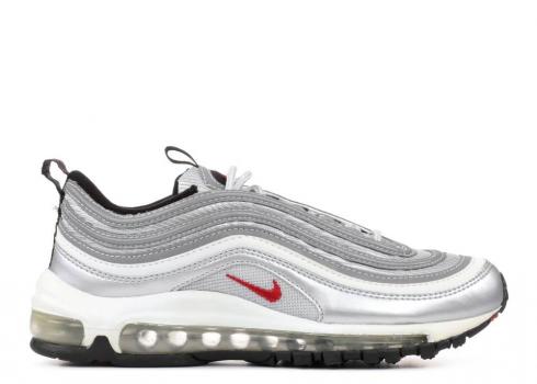 Nike Air Max 97 Blanc Argent Rouge 318001-062