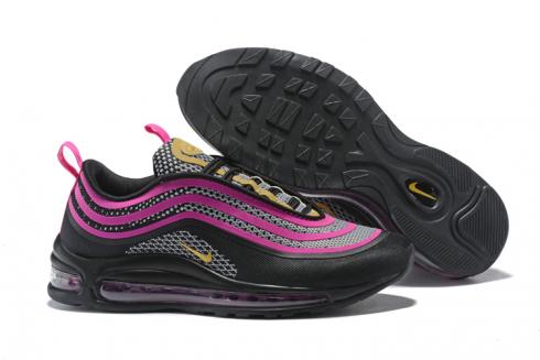 Nike Air Max 97 女款跑步鞋紫黑色