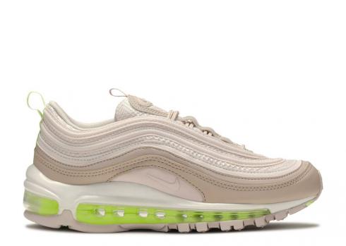 Nike Womens Air Max 97 Barely Rose Volt Stone Fossil CI7388-600