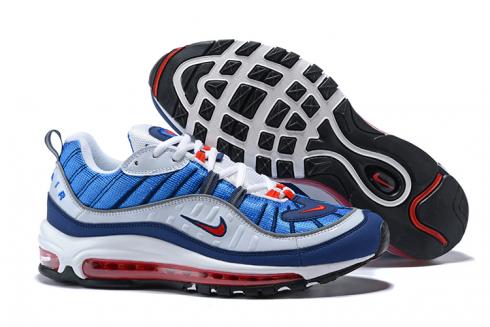 Nike Air Max 98 Unisex Running Shoes Sky BlueWhite