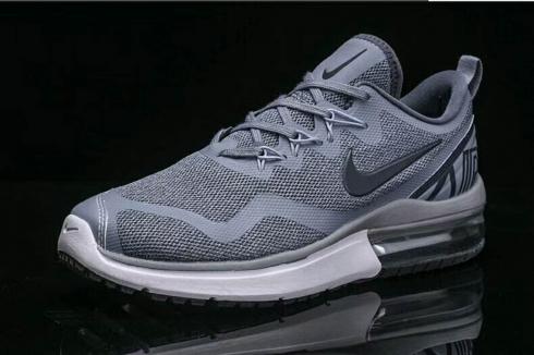 Nike Air Max FURY Running Shoes Wolf Grey White