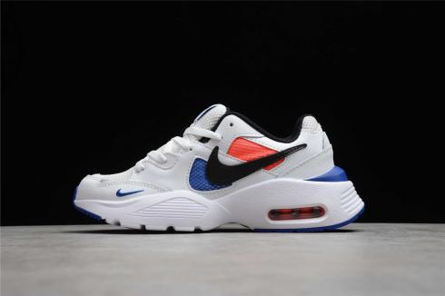 Speel serie Fitness Nike Air Max Fusion White Game Royal Black CJ1670 - nike flyknit racer  multicolor price shoes - 104 - GmarShops