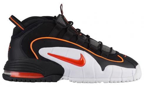 Nike Air Max Penny 1 Total Orange Sort Hvid 685153-002