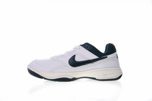 女款 Nike Court Lite 白色黑色橙色女式網球鞋 845048-180