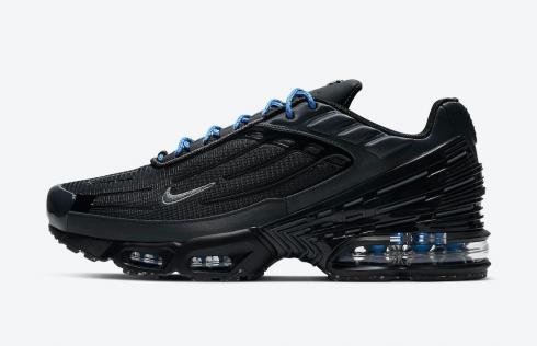 Giày chạy bộ Nike Air Max Plus 3 III Triple Black Blue DH3984-001