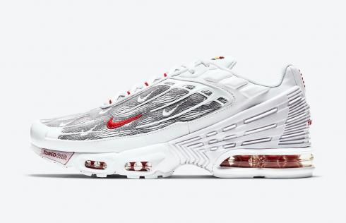 Nike Air Max Plus 3 Topography Pack Blanc University Red DH4107-100