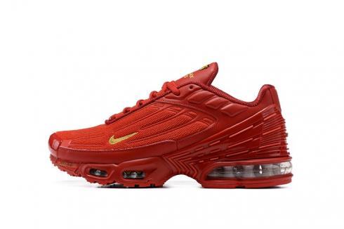 Nike Air Max Plus 3 Üniversite Kırmızı Metalik Altın CD7005-601,ayakkabı,spor ayakkabı