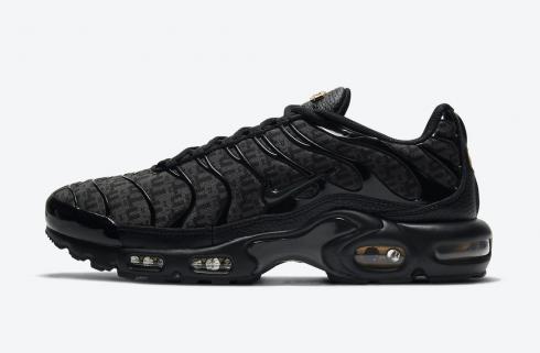 Nike Air Max Plus Goes All-Black Gold Chaussures de course DD9609-001
