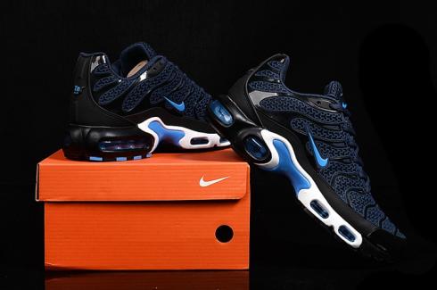 Мужские кроссовки Nike Air Max Plus TN KPU Tuned Кроссовки для бега Темно-синий Черный Белый