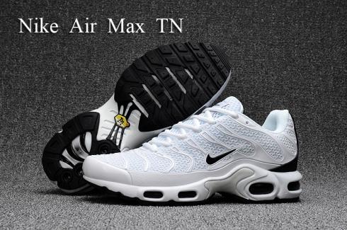 Nike Air Max Plus TN KPU 白色黑色男士運動鞋跑步鞋 604133-030