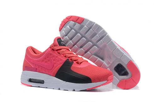 Nowe Nike Air Max Zero QS różowe czerwone buty do biegania damskie 857661-800