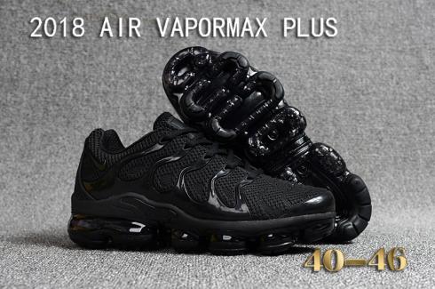 Nike Air Vapor Max Plus TN TPU-Laufschuhe in Hot Black. Alle
