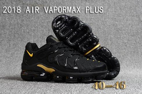Giày chạy bộ Nike Air Vapor Max Plus TN TPU Hot Black Gold
