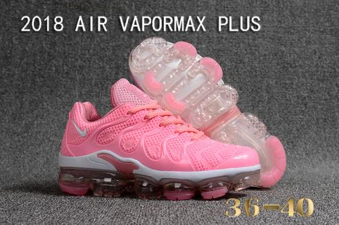 Nike Air Vapor Max Plus TN TPU รองเท้าวิ่งสีชมพูทั้งหมด