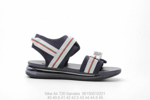 Nike Air 720 Noir Blanc Unisexe Sandales Chaussures 850588-004