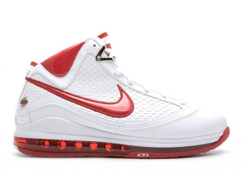 Nike Air Max Lebron 7 Nfw White Varsity Red 383578-161