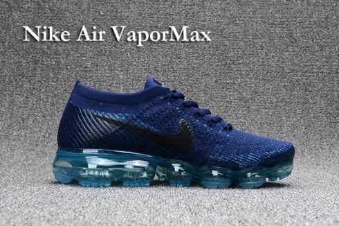 Nike Air VaporMax 2018 รองเท้าวิ่งผู้ชายหยกสีน้ำเงินเข้ม