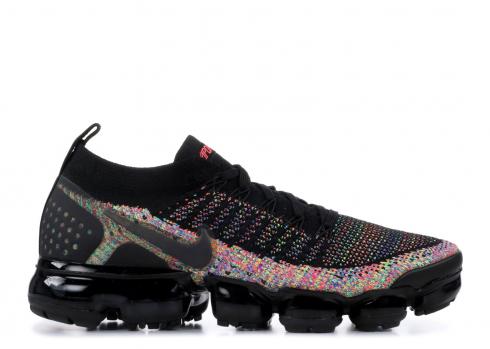 *<s>Buy </s>Nike Air VaporMax Flyknit 2 Black Multi Color 942843-015<s>,shoes,sneakers.</s>