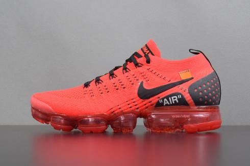 Nike Air VaporMax Flyknit 2.0 Rosso Nero 942842-006