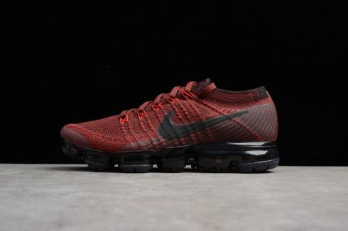 Nike Air VaporMax Flyknit Donker Team Rood 849558-601