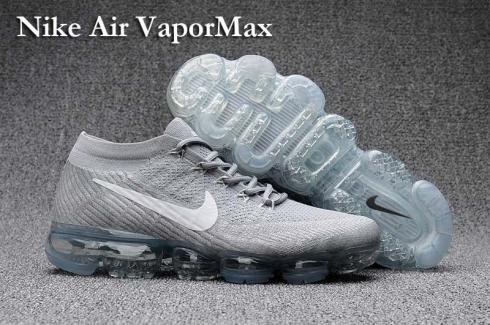 Nike Air VaporMax Men Women Running Shoes รองเท้าผ้าใบ Trainers Cool Grey 849560-100