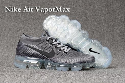 Nike Air VaporMax Men Women Running Shoes รองเท้าผ้าใบ Trainers Wolf Grey 849560-101