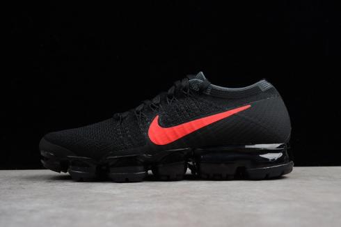 Кроссовки Nike Air Vapormax Flyknit Black Red Breathable 899473-001