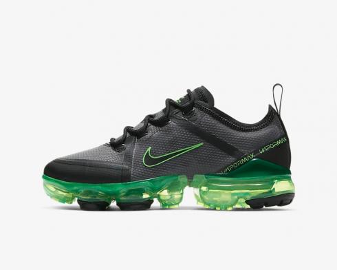 รองเท้า Nike Air VaporMax 2019 GS Black Scream Green AJ2616-011