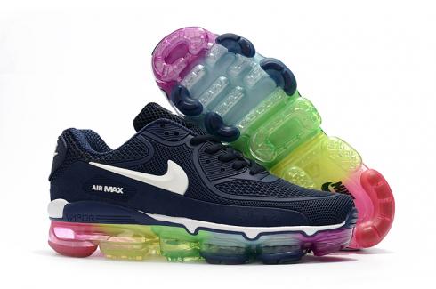 Off White Nike Air Max 2018 90 KPU Running Shoes Black Colored