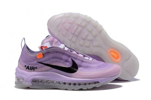 NIKE Giacca di felpa sportiva rosa - BioenergylistsShops - Off White X Nike Air Max 97 OG The 10 Purple 921733 - 800
