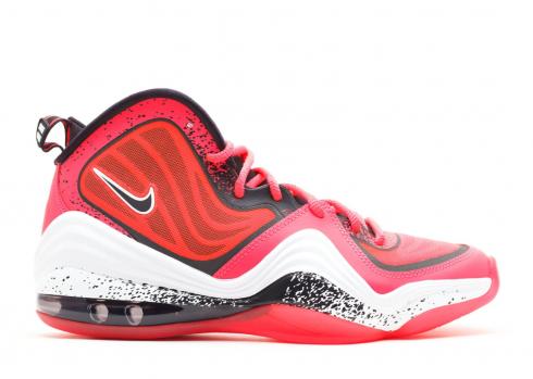 Air Penny 5 Lil White Black Atomic Red 628570-601