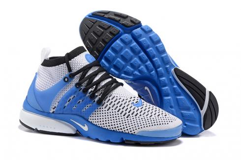 Sepatu Pria Nike Air Presto Flyknit Ultra Atlantic Blue White Run Baru 835570-401