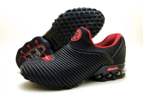 Nike Air Max Shox 2018 hardloopschoenen zwart rood
