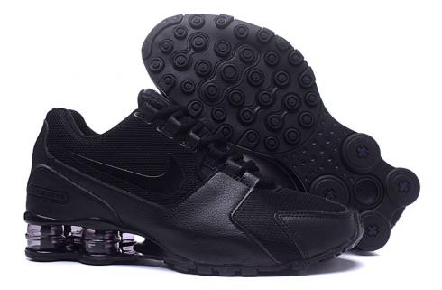 Nike Air Shox Avenue 802 Negro Hombres Zapatos